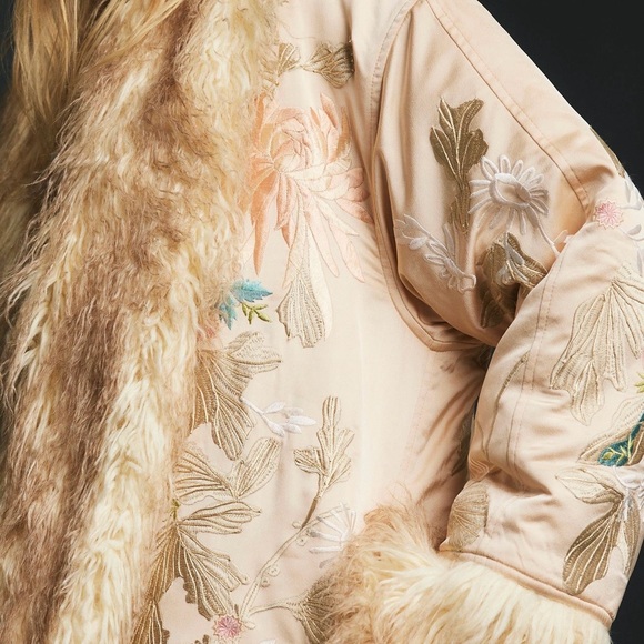 Free People - Moon Petals Coat - NWT - Size Large - Picture 4 of 4